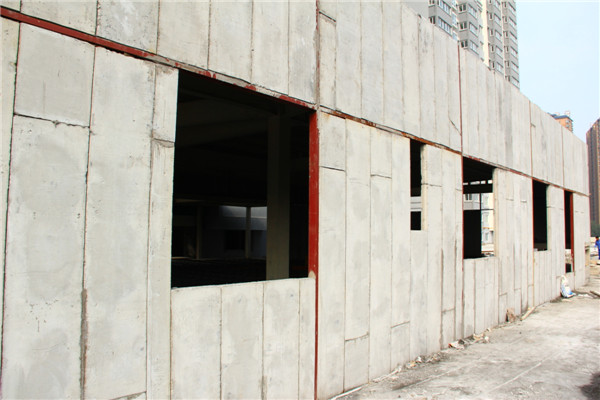 八府莊裝配式鋼結構外墻板工程施工